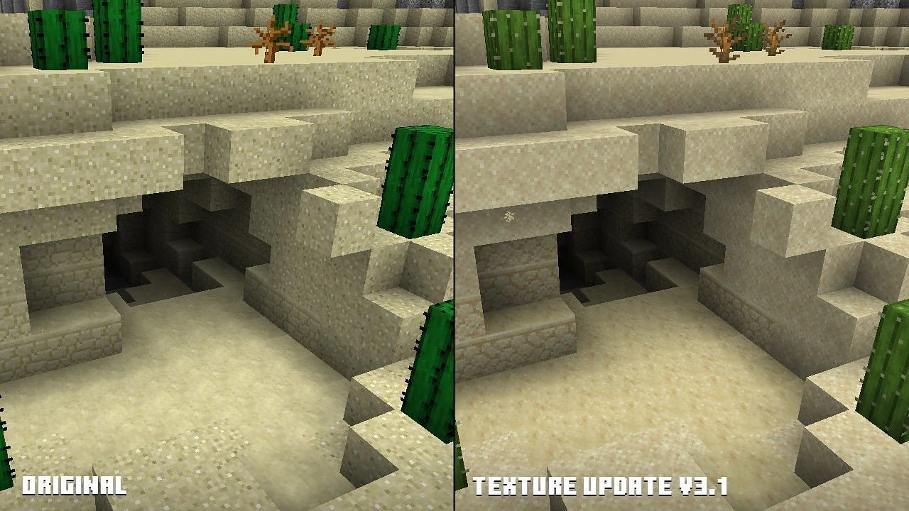 Upgrading or changing textures or mods can make the whole game seem different (Image via Mojang)