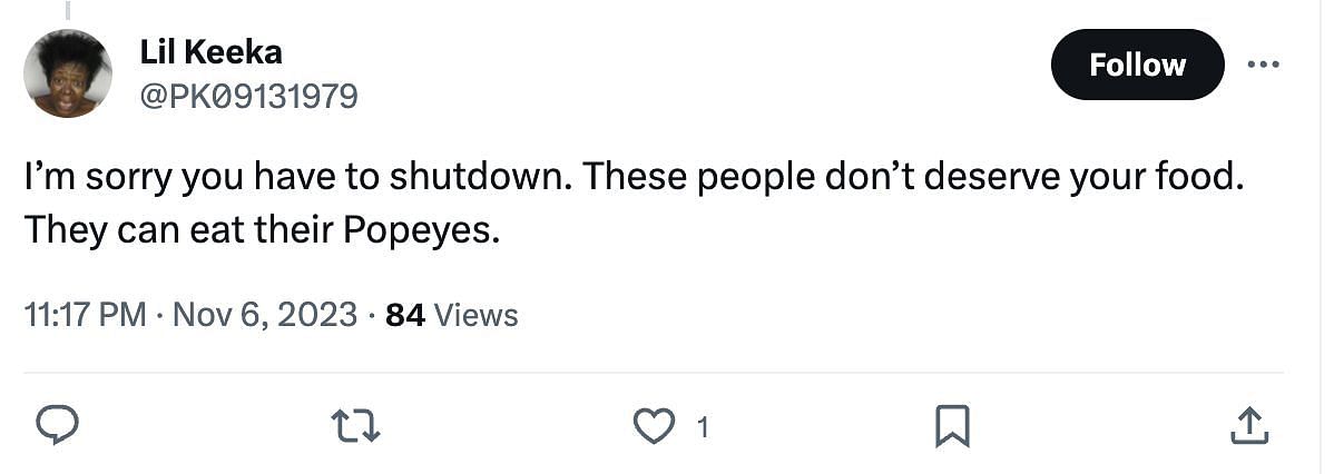 Social media users left outraged as the Indianapolis restaurant announced its permanent shutdown due to repeated episodes of violence. (Image via Twitter)