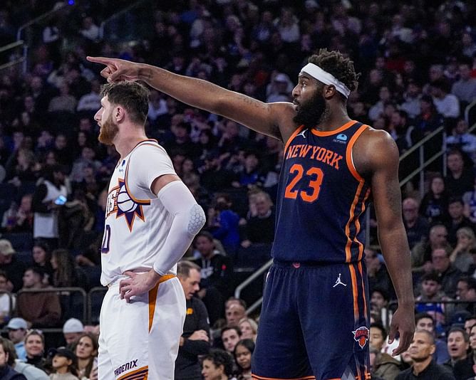 Knicks' star Mitchell Robinson makes shocking statement, claims only "few people" in NBA wash their hands