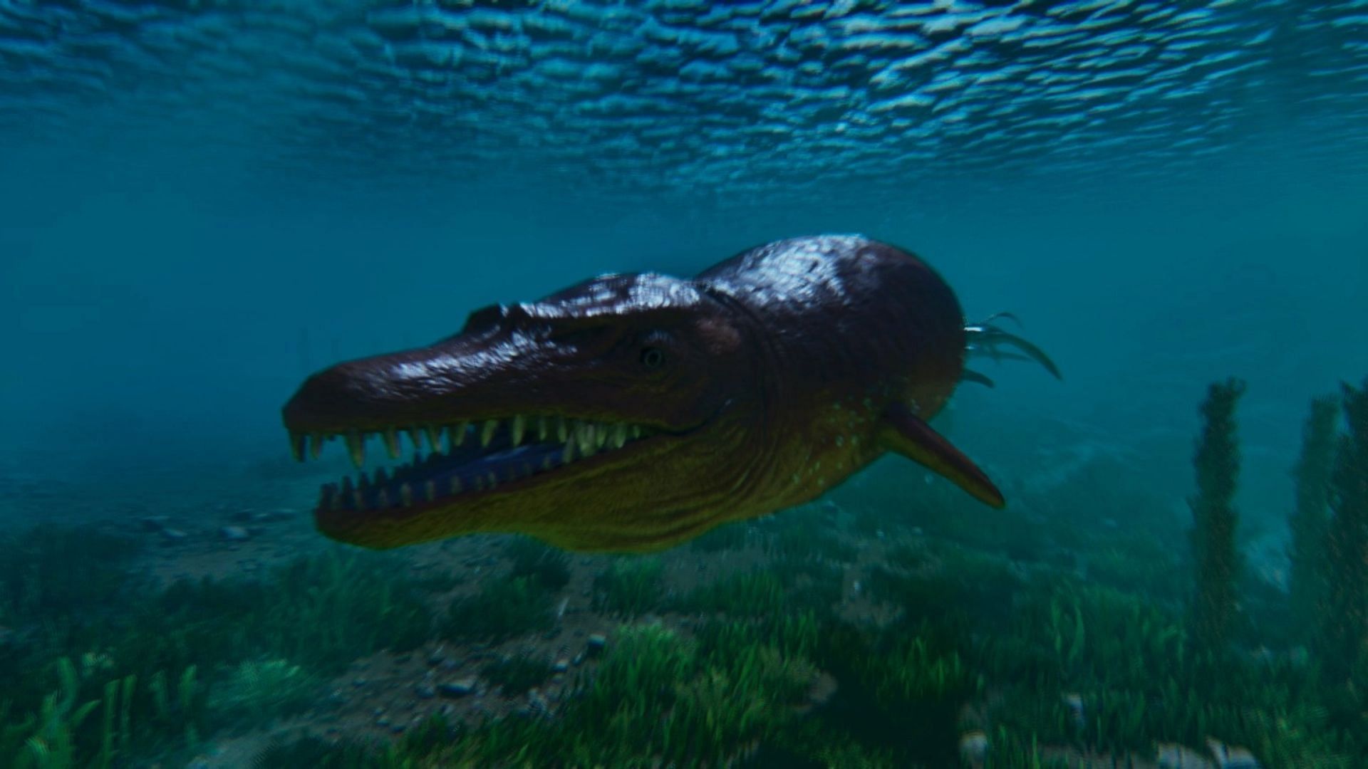 Basilosaurus in ARK Survival Ascended (Image via Studio Wildcard)