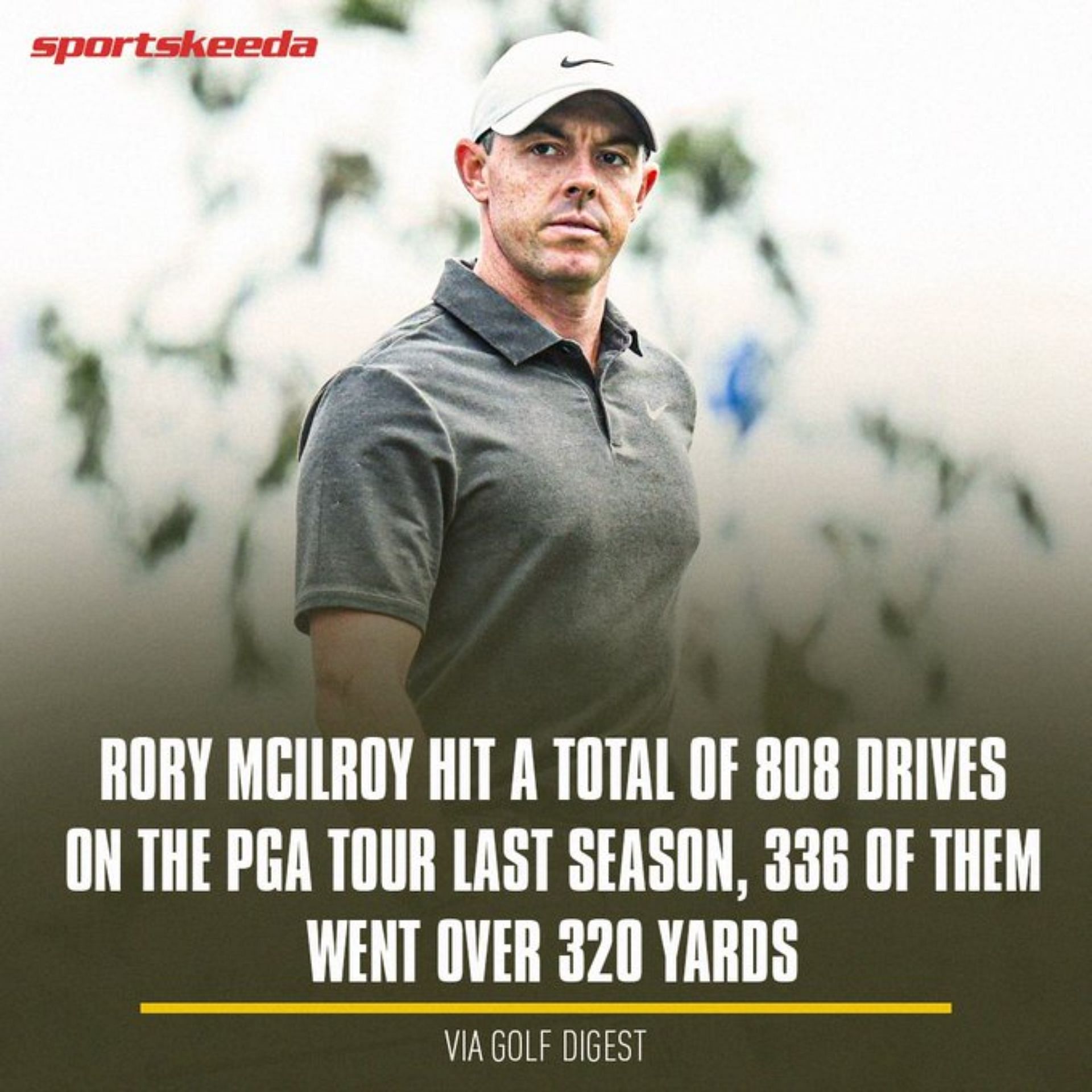 Rory McIlroy (Image via X @SportskeedaG).