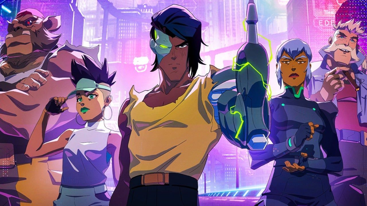 Netflix has not officially renewed or canceled Captain Laserhawk: A Blood Dragon Remix season 2. (Image via Netflix)