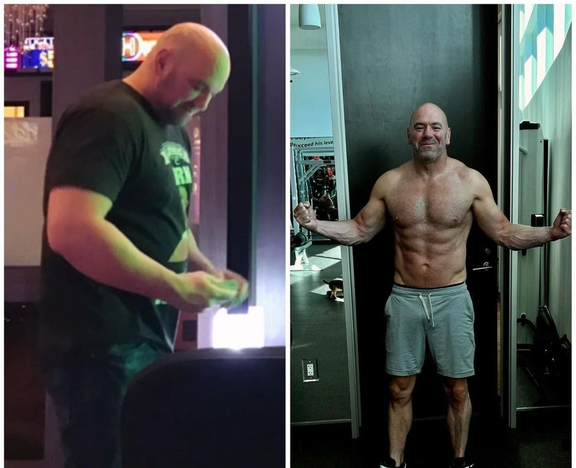 Dana White has never shied away from sharing his fitness journey with the public (Image via Instagram)