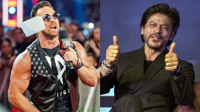 WATCH: WWE Superstar LA Knight wishes Shah Rukh Khan a happy birthday