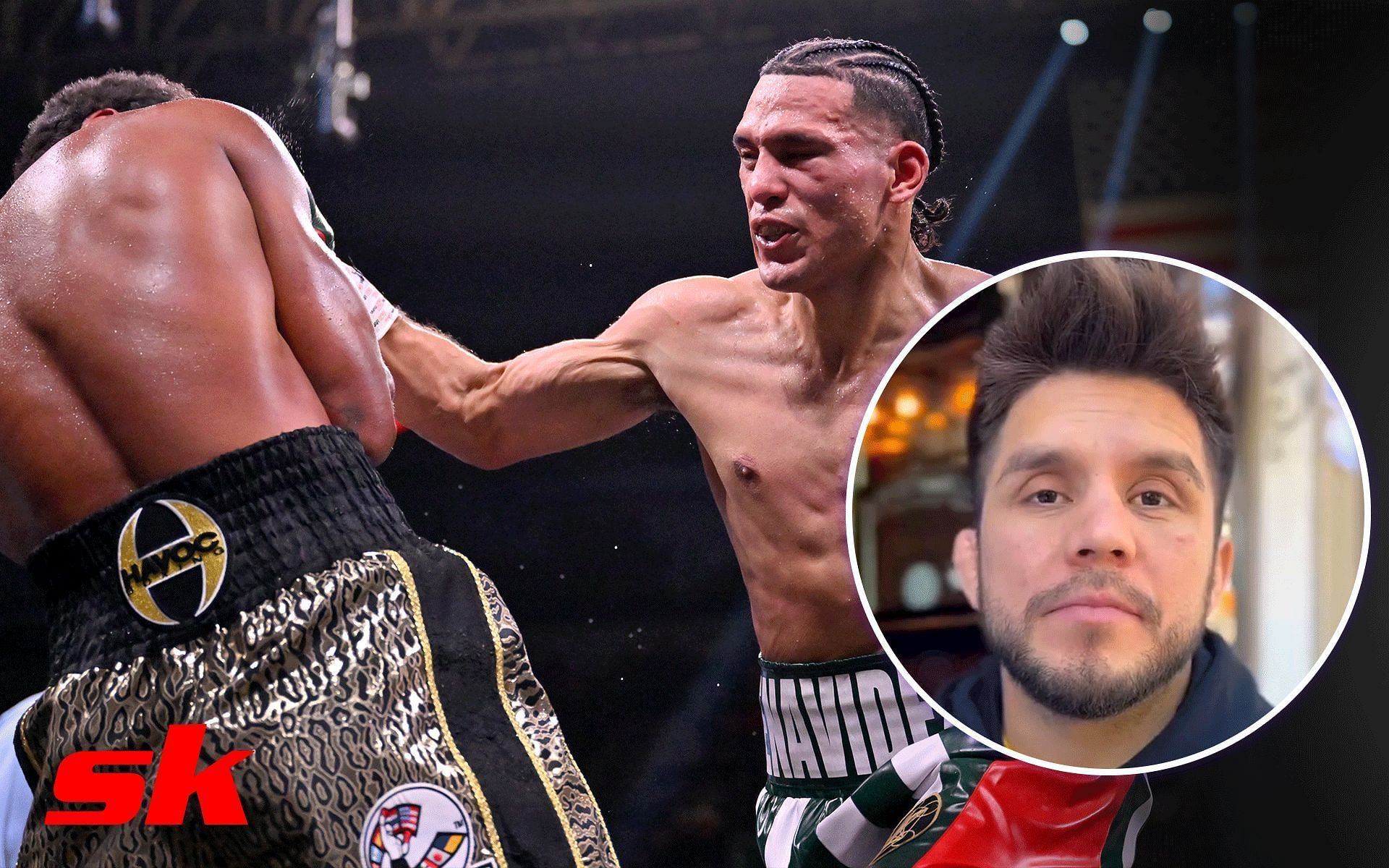 David Benavidez (left) and Henry Cejudo (right) [Photo Courtesy of Getty Images and @henry_cejudo on Instagram]