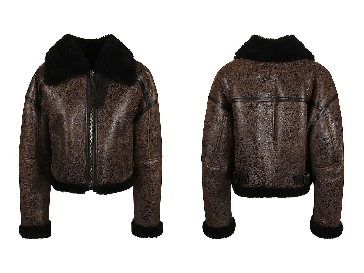 The Acne Studios Fur Detailed jacket (Image via Italist)