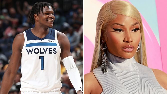 "Don't want no smoke" - Anthony Edwards stays away from beefing with Nicki Minaj's husband after admitting true feelings