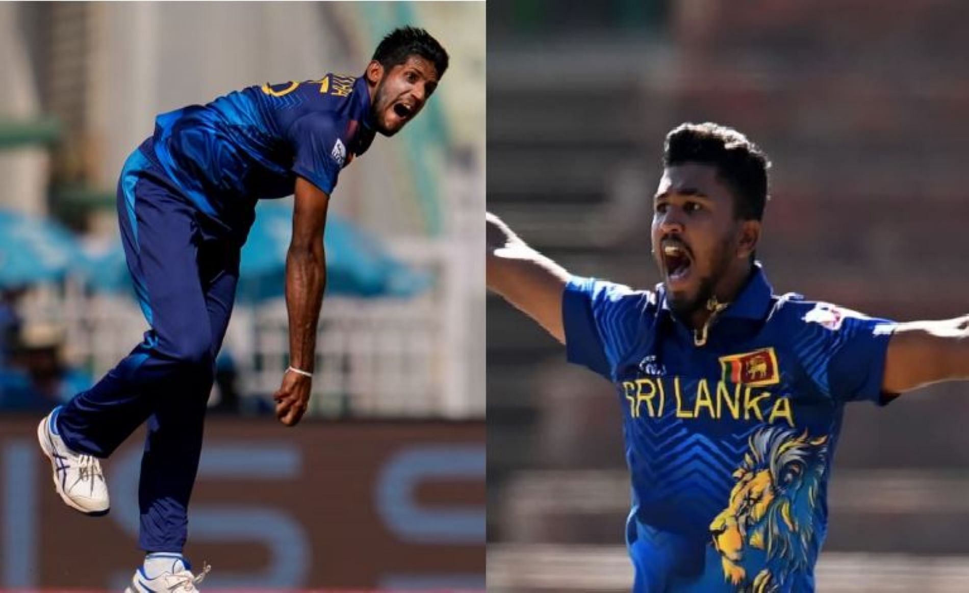 Rajitha and Madushanka have led the Sri Lankan attack manfully.