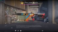 Cyber Security M4A4 in CS2 (Image via Valve)