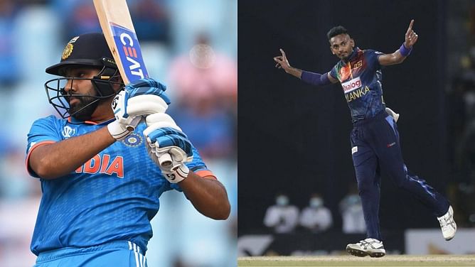 3 player battles to watch out for in India vs Sri Lanka match of 2023 World Cup ft. Rohit Sharma vs Dushmantha Chameera