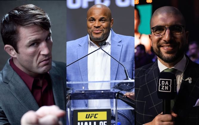 "That was kinda your fault"- Daniel Cormier gets candid on "embarrassing" Ariel Helwani and Chael Sonnen spat during interview