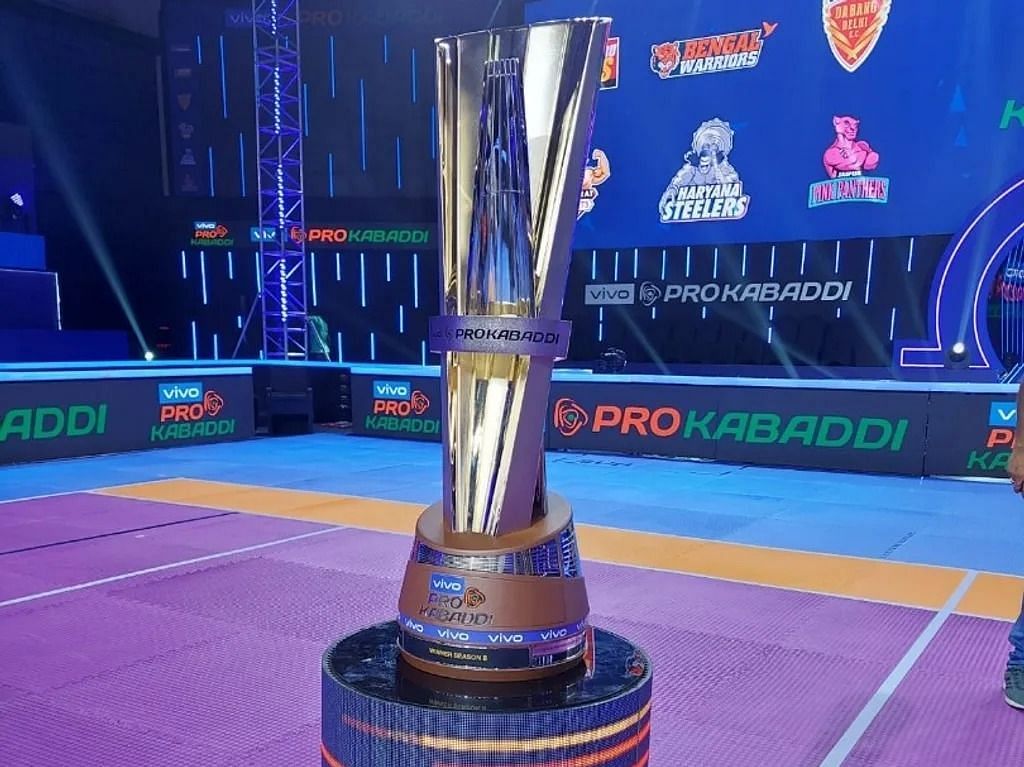 PKL Trophy in display (Image Courtesy: Pro Kabaddi League)