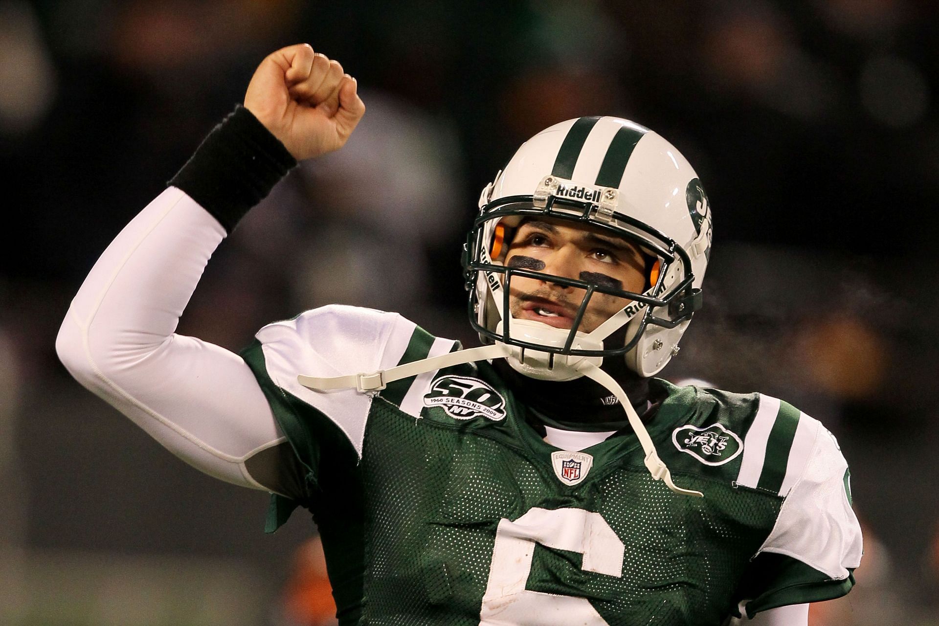 Mark Sanchez during the Cincinnati Bengals v New York Jets