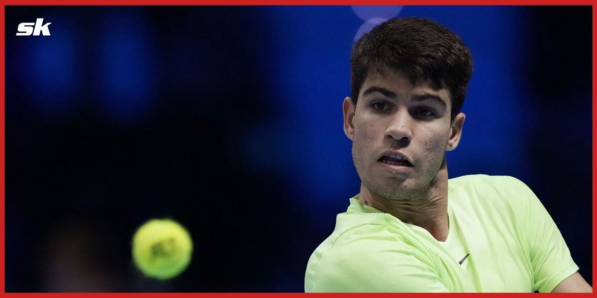 Carlos Alcaraz will lead the action on Day 4 of the ATP Finals.