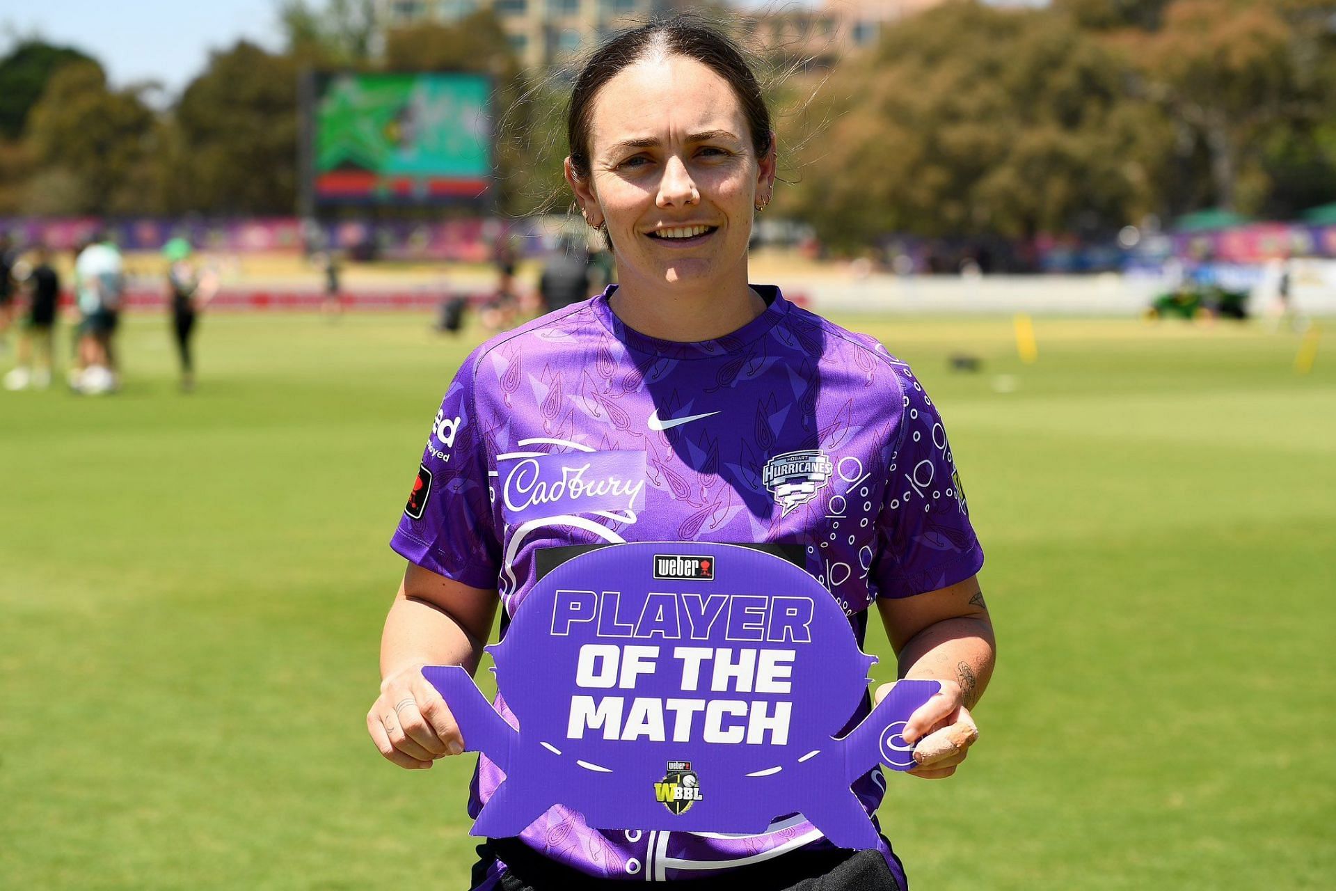 Heather Graham from Hobart Hurricanes of WBBL 2023