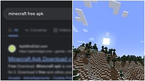 Minecraft free APK download links on internet are fake and can harm your device