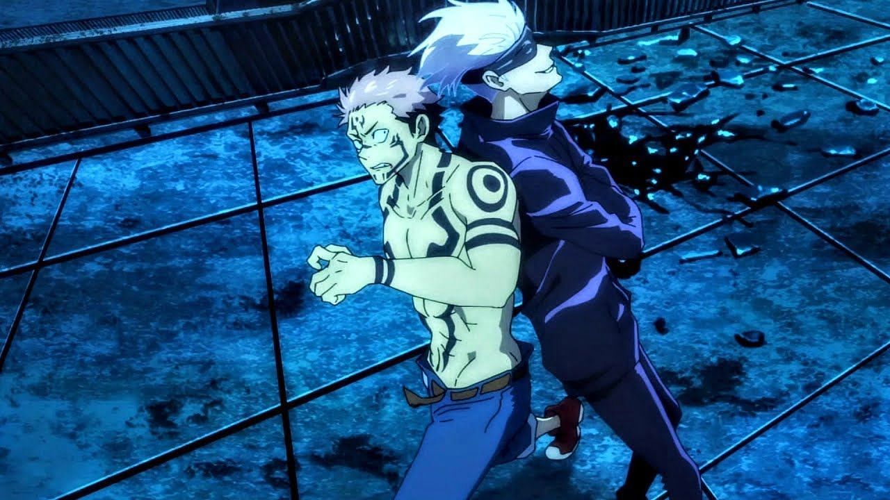 Gojo vs Sukuna in Jujutsu Kaisen(image via MAPPA)