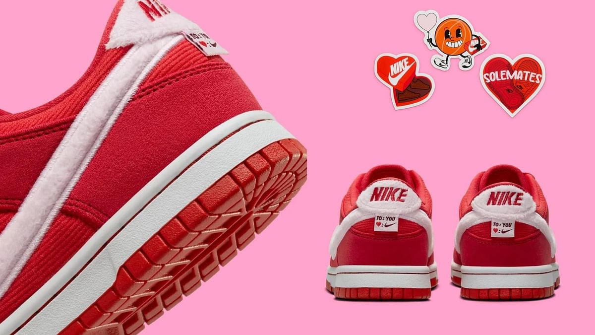 valentine's day Nike Dunk Low Valentine’s Day "Sole Mates" shoes