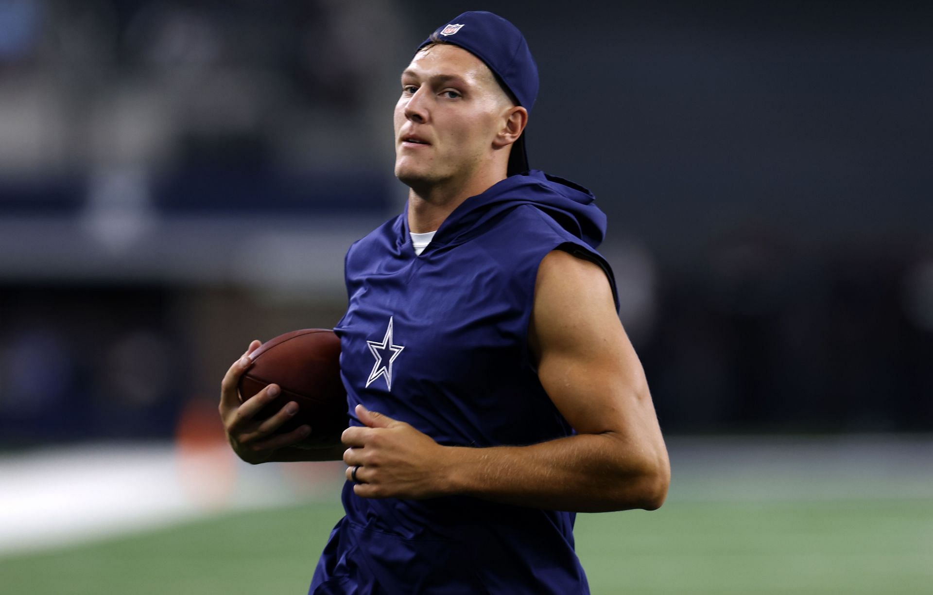 Leighton Vander Esch during Las Vegas Raiders vs. Dallas Cowboys