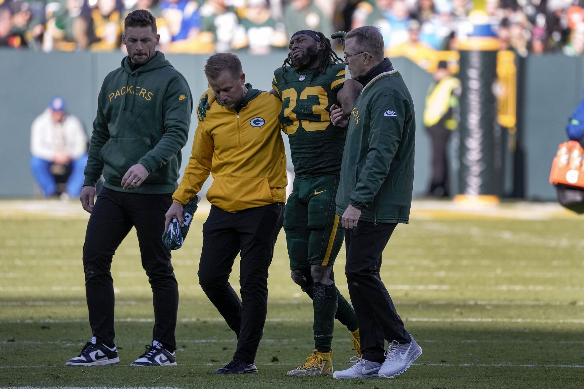 Aaron Jones injury update Latest on Packers RB for Week 12 Fantasy