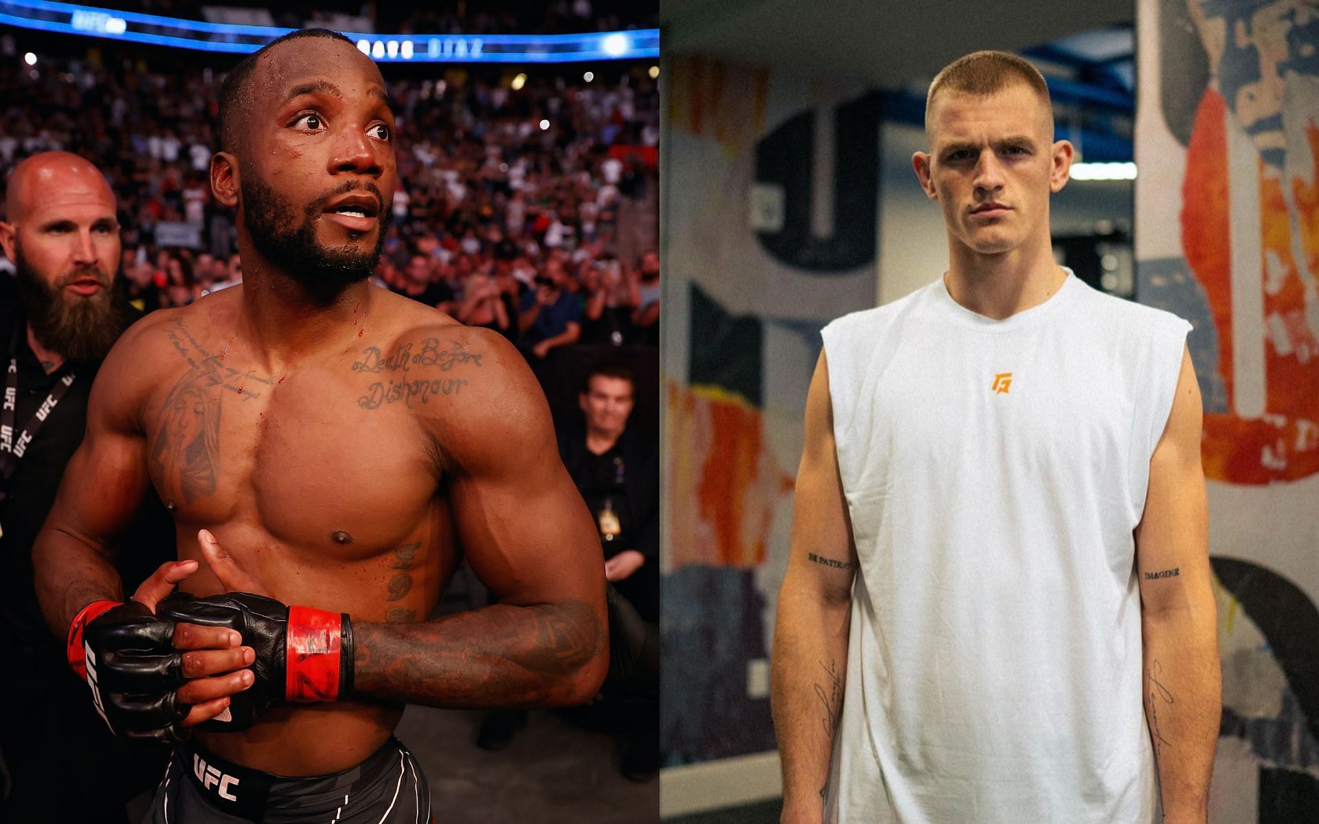 Leon Edwards and Ian Garry [Image credits: Getty Images and @iangarry on Instagram] 