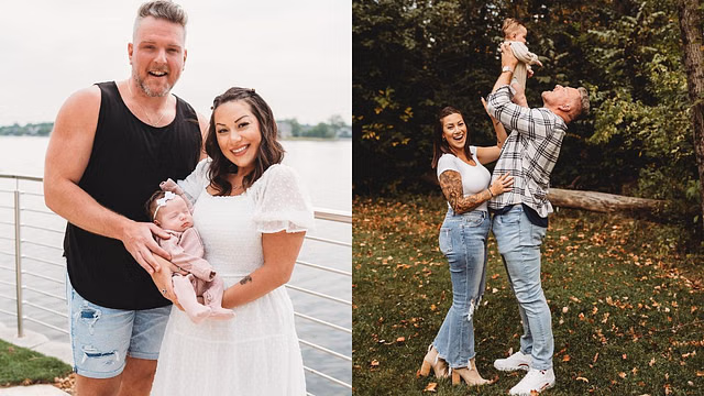 Pat McAfee: IN PHOTOS: Pat McAfee and wife Samantha celebrate first Thanksgiving with daughter
