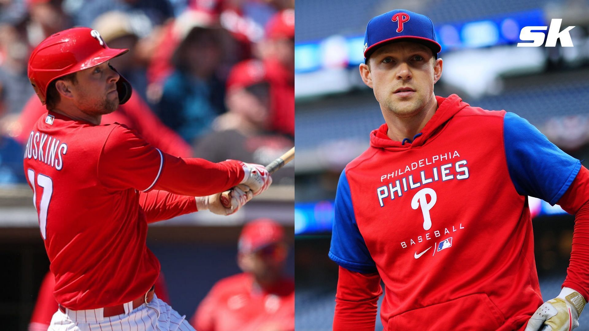 Rhys Hoskins could find himself with plenty of free agent options this offseason