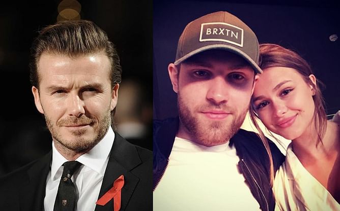 David Beckham reposts Leon Draisaitl and girlfriend Celeste's Halloween getup mimicking $514,000,000 power couple