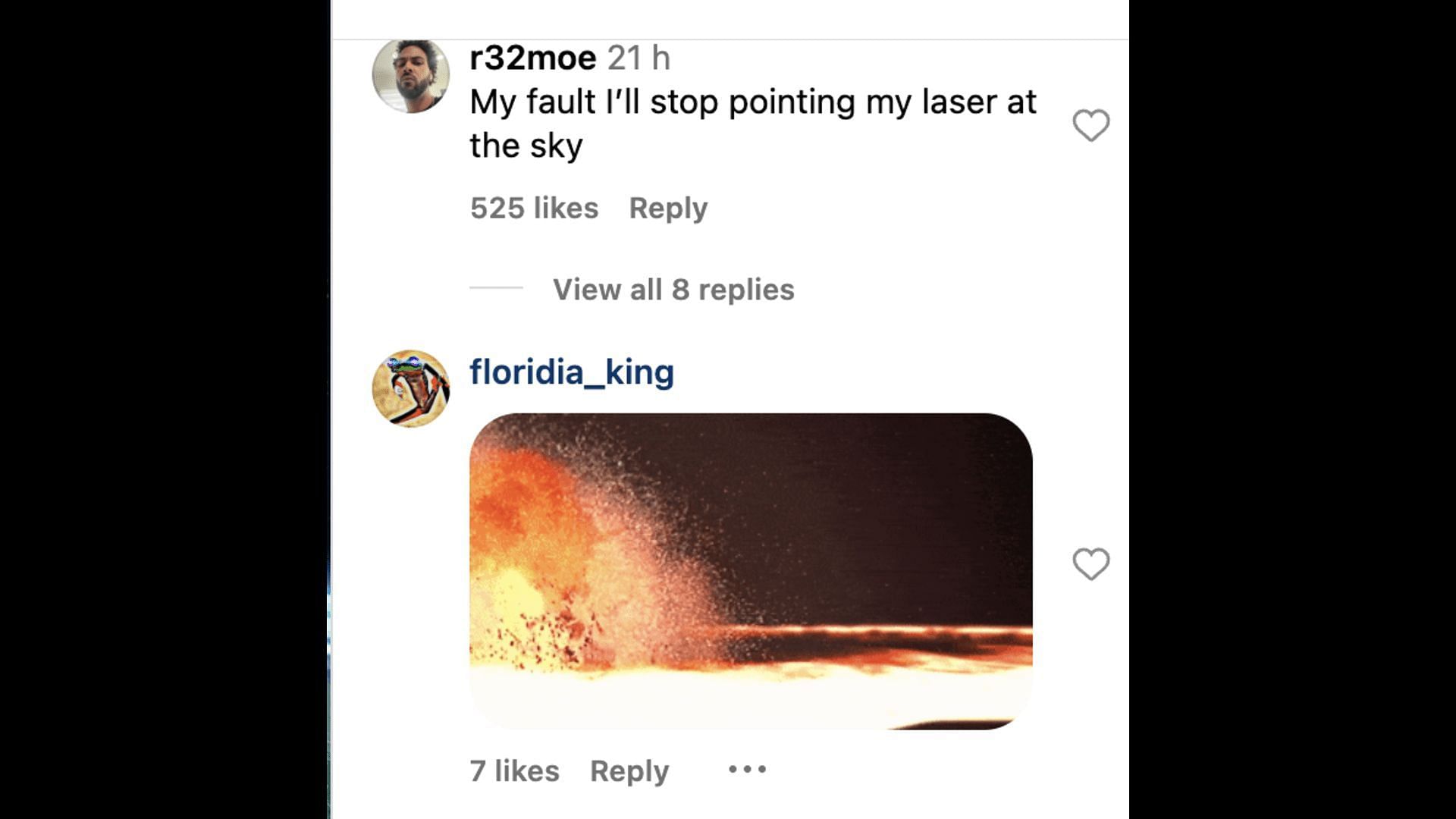 Social media users shared hilarious reactions as NASA revealed about the message travelling from 10,000 miles away in space. (Image via Instagram)