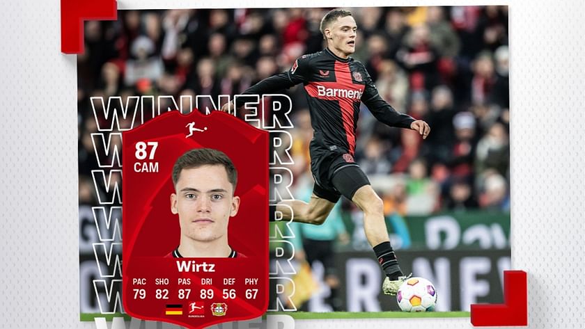 EA Sports FC 24 - Florian Wirtz is Bundesliga Player Of The Month (POTM)  for October •