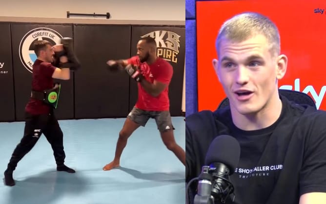 “Was the one who had an issue” - Ian Garry explains Leon Edwards gym exit incident, points to real reasons behind sudden fallout