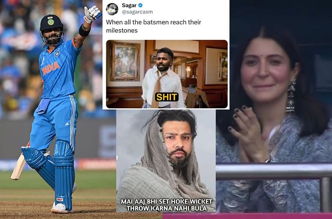 "Dr. Rohit Sharma will never give back spasm to Shreyas now"- Top 10 funny memes as India reach 410/4 in 2023 World Cup clash vs Netherlands
