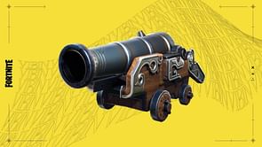 Fortnite player makes impossible trick shot using Pirate Cannon