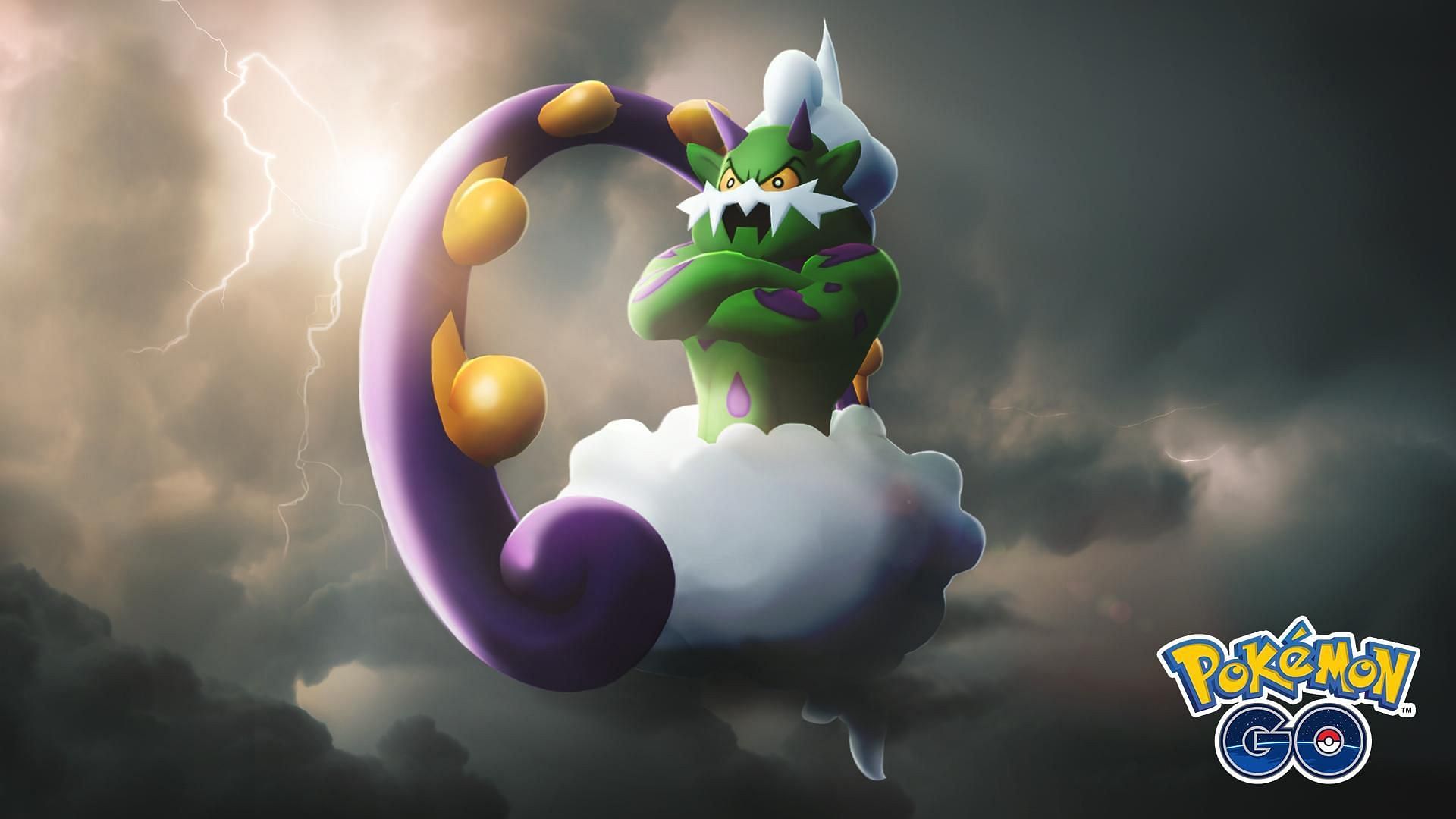 Incarnate Tornadus in GO (Image via Niantic)