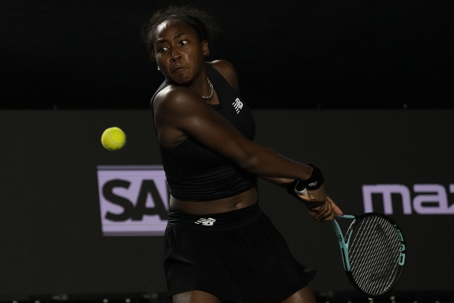 Coco Gauff at the 2023 WTA Finals