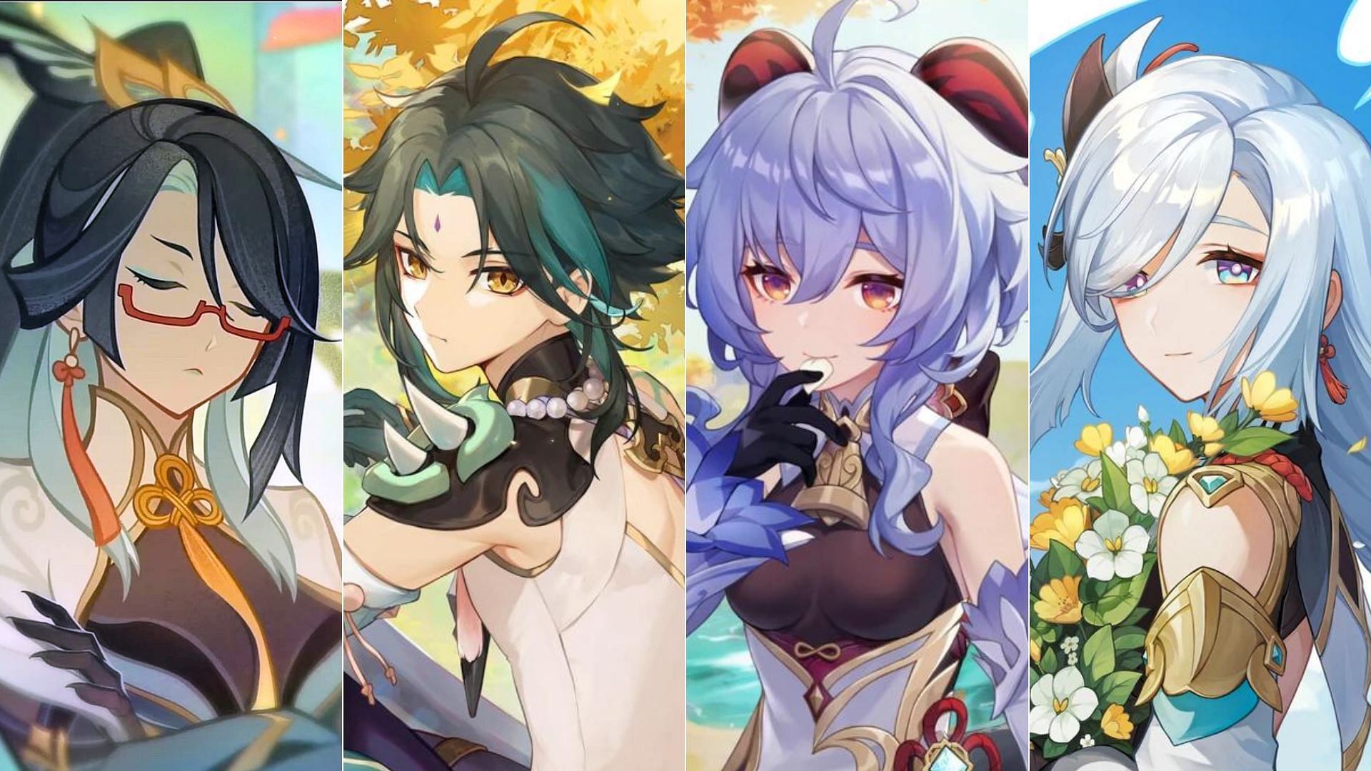 Characters rumored to appear in 4.4 banners (Image via HoYoverse)
