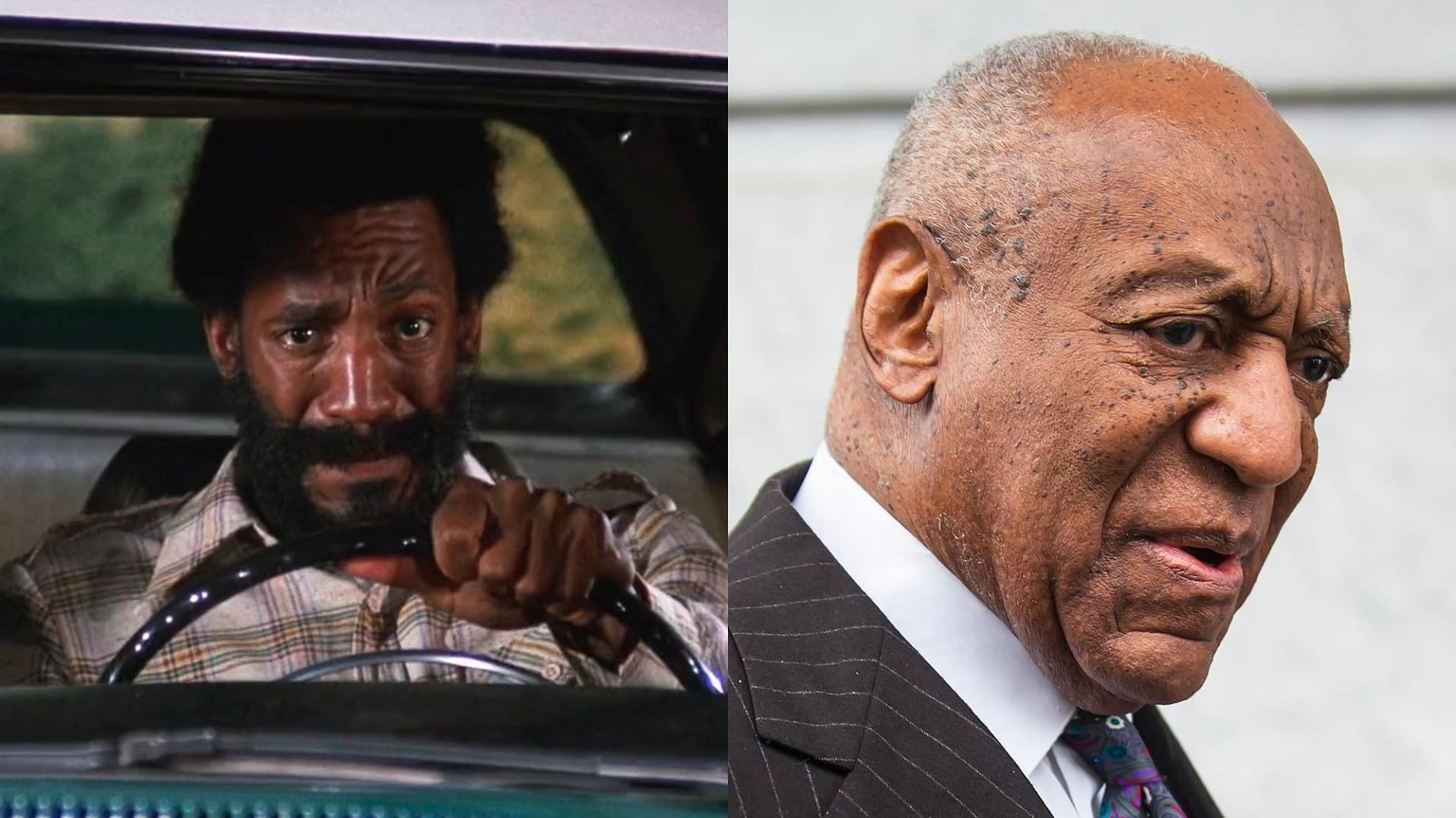Cosby (L) then and (R) now (Image via IMDb)