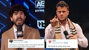 "Countdown begins, MJF will leave”, “He needs to jump ship now" – Fans lash out at Tony Khan over AEW World Champion's booking