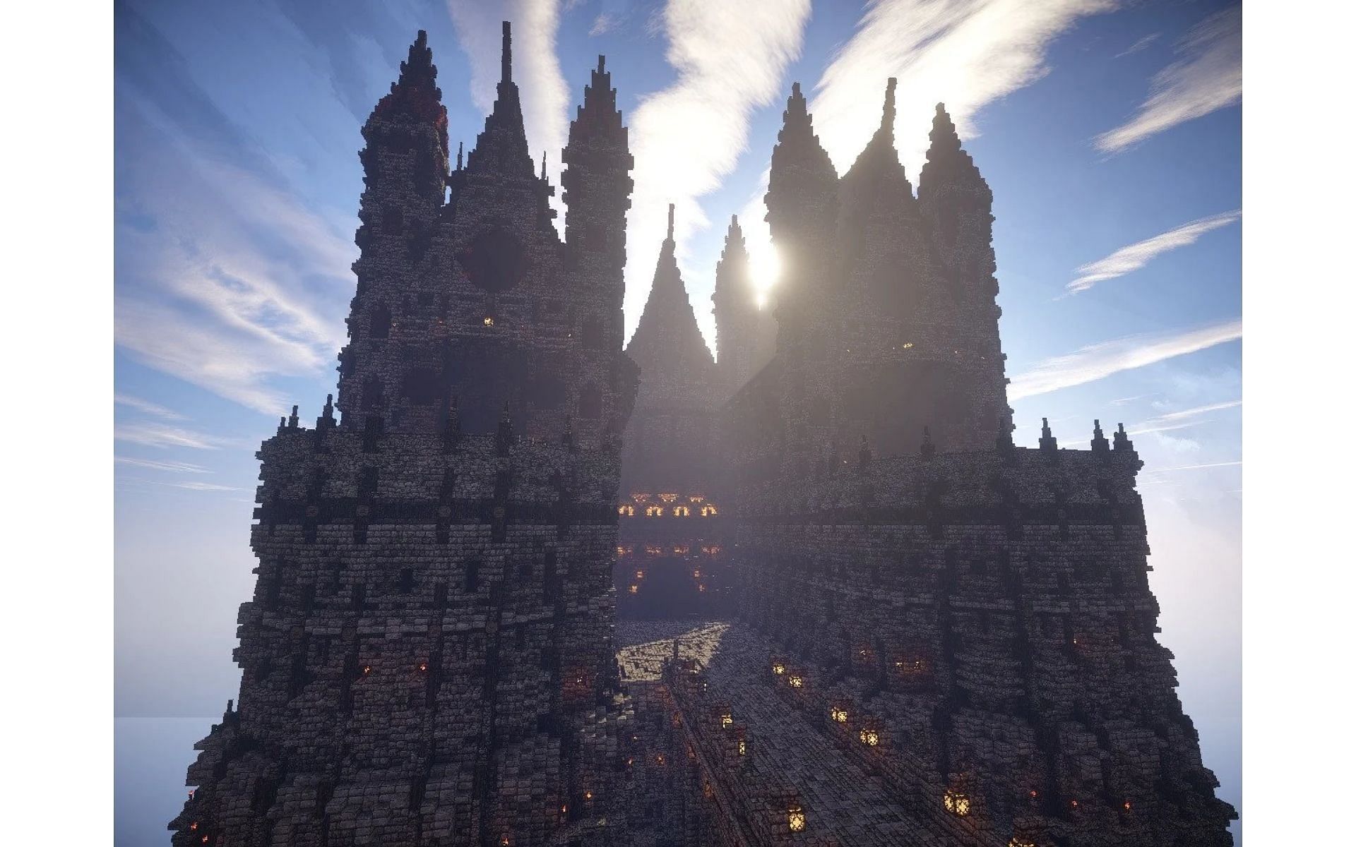 A dark castle for players with dark builds (Image via Reddit/u/dancsa222)
