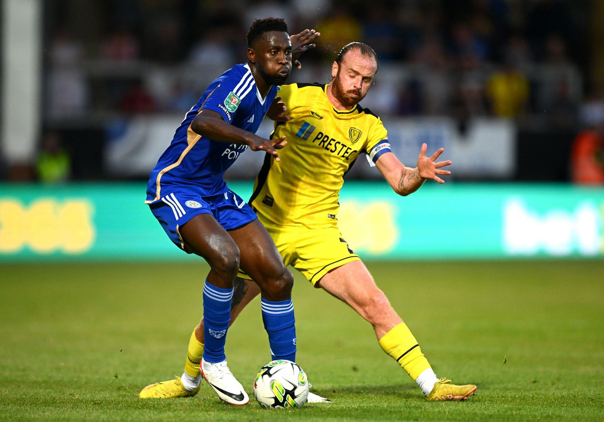 Wilfred Ndidi (left) has admirers at the Camp Nou.