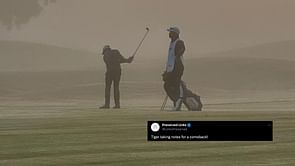 “Tiger taking notes for a comeback!”: Fans react to Charlie and Tiger Woods’ incredible picture on social media
