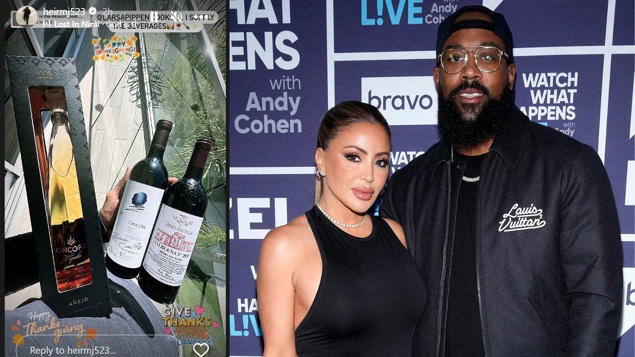 Marcus Jordan and Larsa Pippen plan to have a cozy Thanksgiving Day celebration.