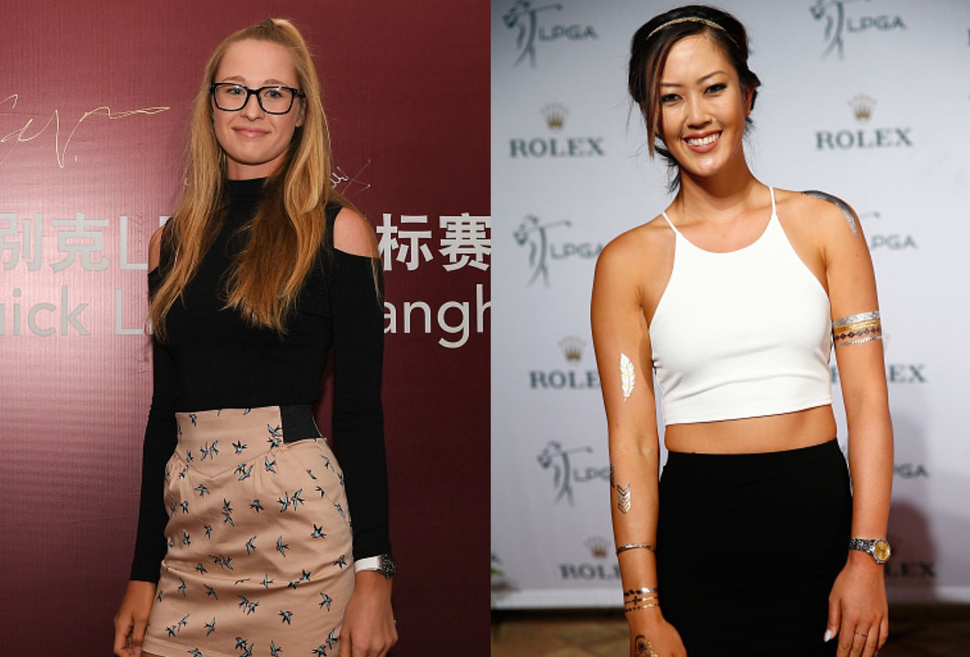 Nelly Korda and Michelle Wie West (Image via Getty).
