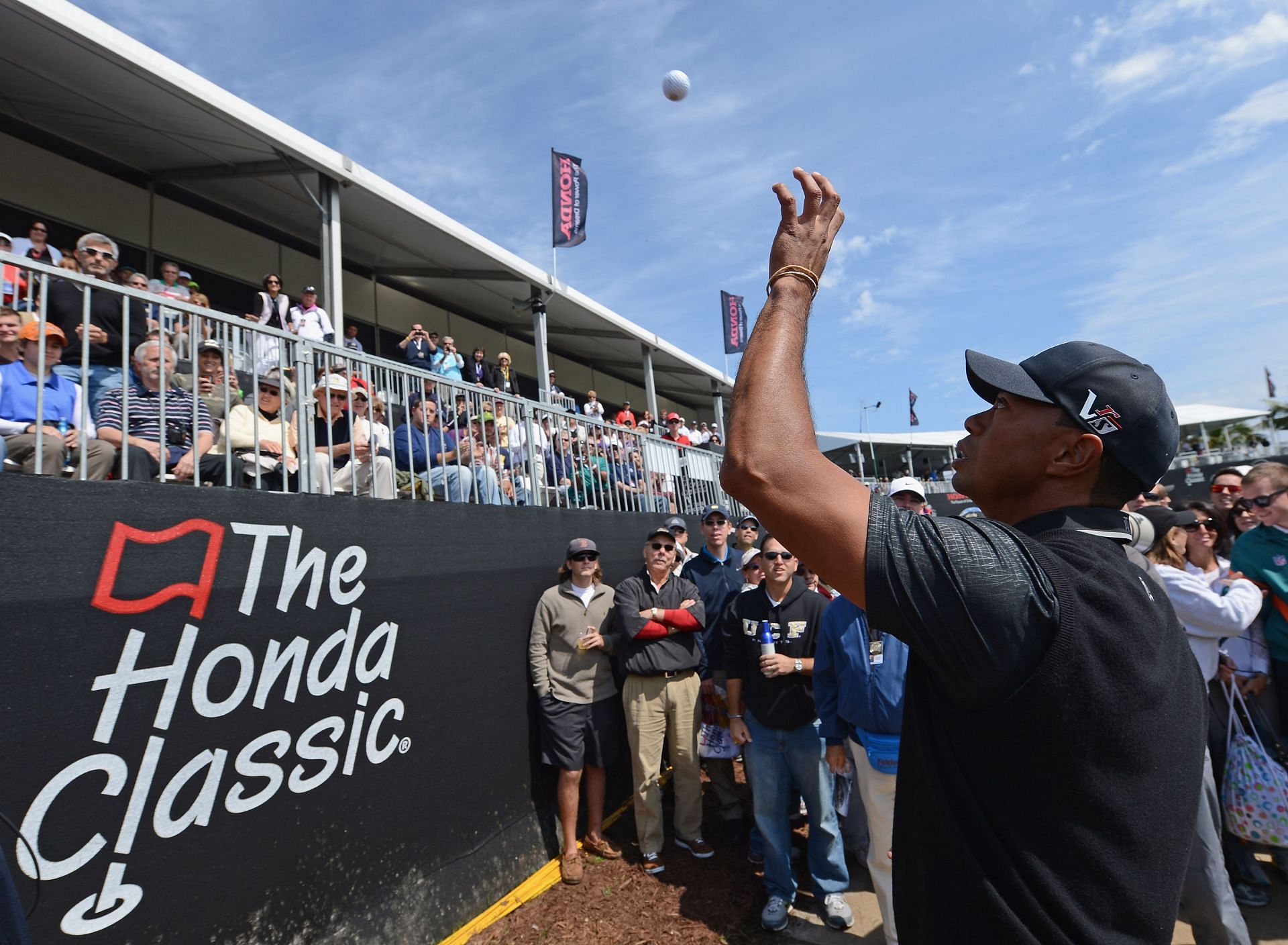 Tiger Woods at the Honda Classic in 2013