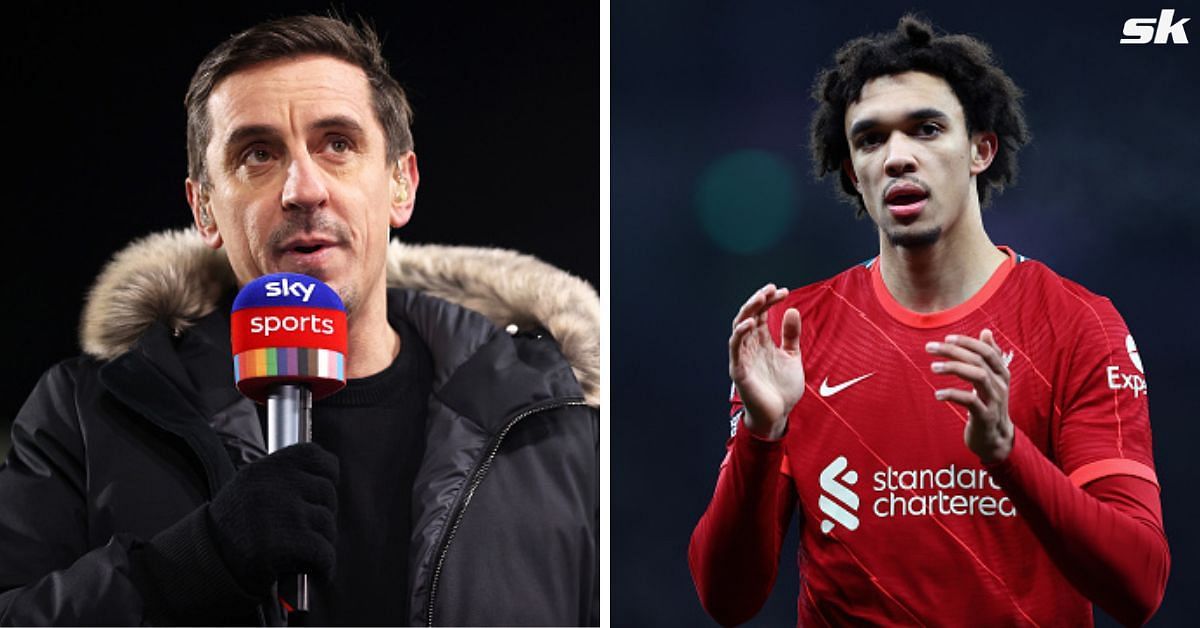 Gary Neville claims that Liverpool star Trent Alexander-Arnold can become the best right-back ever