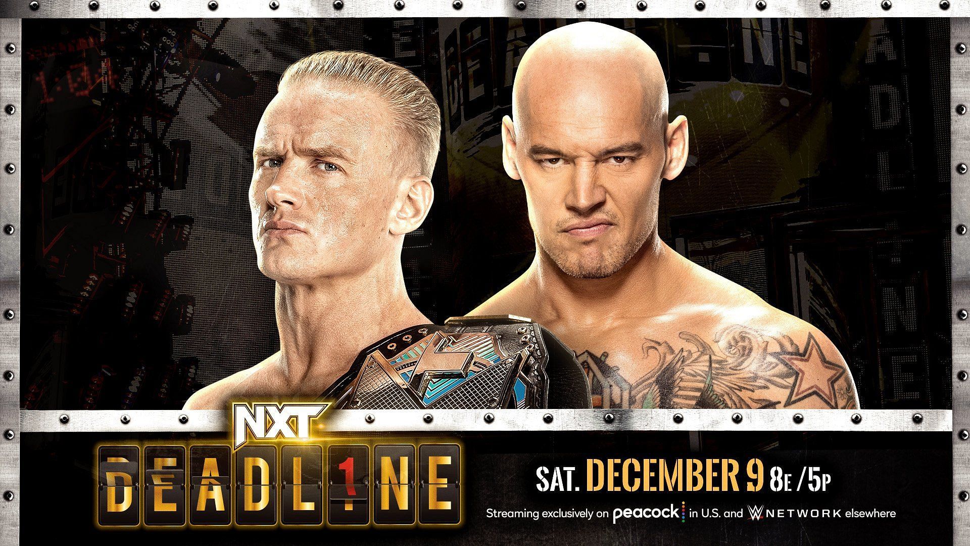 Ilja Dragunov will battle Baron Corbin at WWE NXT Deadline 2023