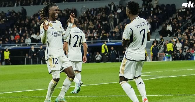 "Lunin>Kepa", "Ship Ancelotti into a retirement home" - Fans react as Real Madrid defeat Braga 3-0 in UCL fixture