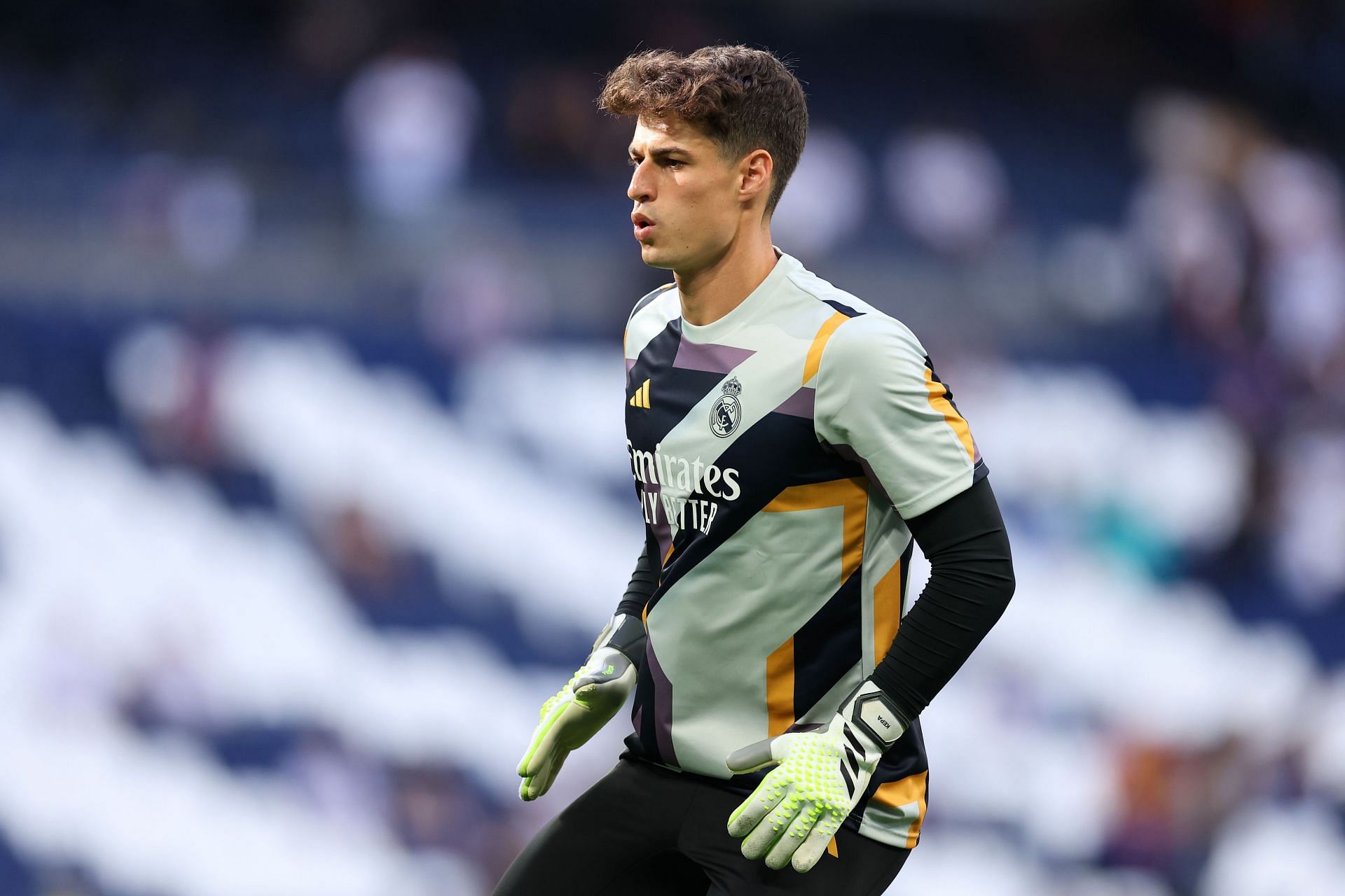 Kepa Arrizabalaga has won praise at the Santiago Bernabeu.