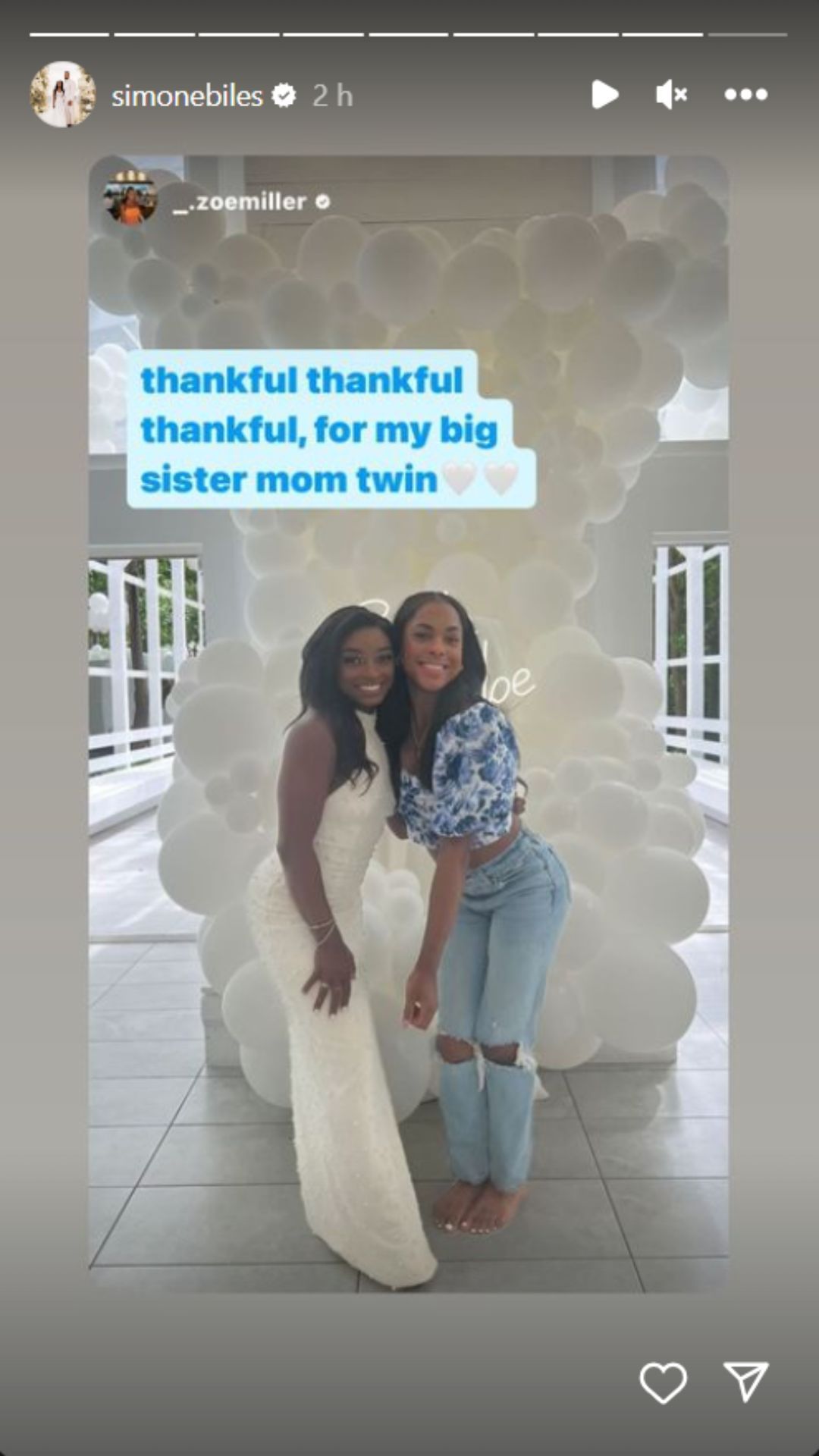 Simone Biles expresses her gratitude for her husband Jonathan Owens and