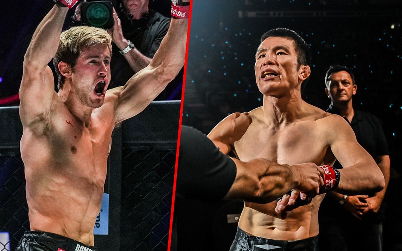 Sage Northcutt (Left) wants to re-book his fight with Shinya Aoki (Right)